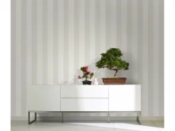 Marburg Dekorative Tapeten^Vliestapete Hailey Nov Streifen Weiß Grün FSC®