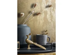 Marburg Vliestapete in Leicht Glänzender Betonoptik Gold Uni Gold FSC®