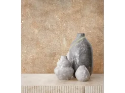 Marburg Dekorative Tapeten^Vliestapete in Leicht Glänzender Betonoptik Uni Beige Braun FSC®