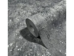 Marburg Dekorative Tapeten^Vliestapete Struktur Modern Grau-Silber FSC®