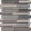 Mosaik^Marmormosaik Black Grey Creme 30,5 cm x 30,5 cm