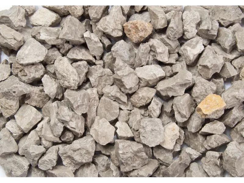 Scherf Zimmerbrunnen^Marmorsplitt Silber-Grau 16 - 25 mm 1000 kg Big-Bag