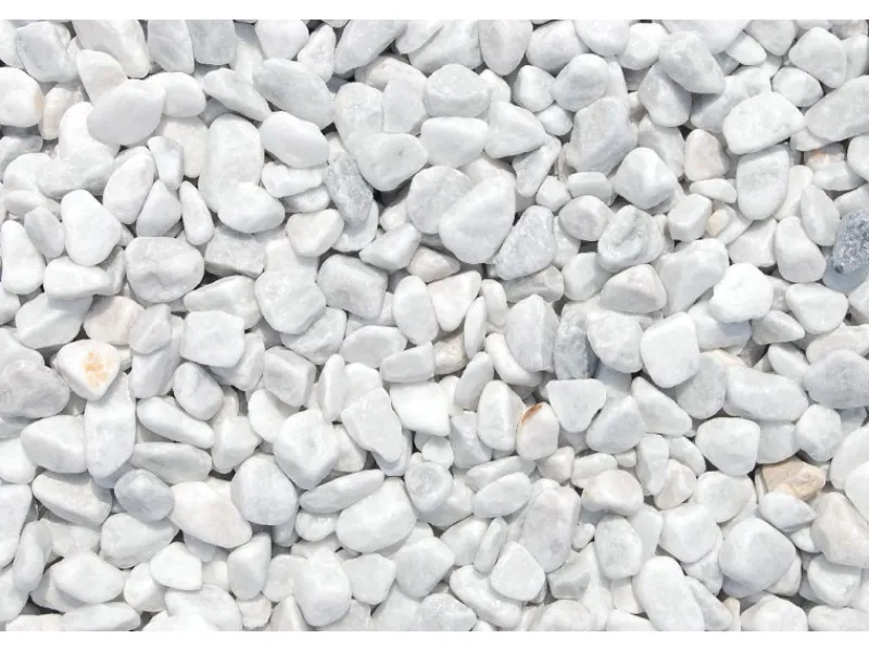 Scherf Zimmerbrunnen^Marmorzierkiesel Carrara Weiß 16 - 25 mm 1000 kg Big-Bag