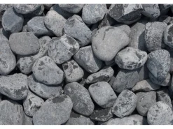 Scherf Zimmerbrunnen^Marmorzierkiesel Ebano-Schwarz 40 - 60 mm 1000 kg Big-Bag