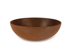 matches21 HOME&HOBBY Pflanzschale für Draussen in Hell-Grau Marmoriert 30 x 9 cm