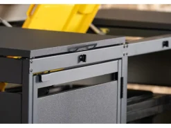 MBOX24 Classic Mülltonnenbox für 3 Mülltonnen (120L) aus Verzinktem Stahl 3er Metall Mülltonnenverkleidung in Anthrazit Robust & Wetterfest