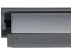 MCW Insektenschutz^Alu Pergola L41 mit 2x Seitenwand Anthrazit 3x3,7m