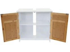 MCW Kommode^Badset A85 Hochschrank Waschbeckenunterschank Kommode