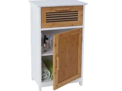 MCW Kommode^Badset A85 Hochschrank Waschbeckenunterschank Kommode