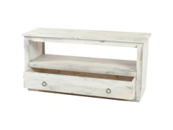 MCW Möbelserien^Couchtisch Shabby--Look Weiß