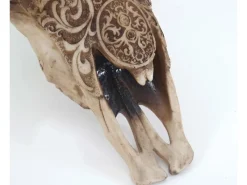 MCW Deko Schädel T454 Longhorn Tribal