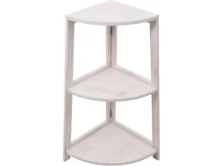 MCW Eckregale^Eckregal K44 Shabby Weiß