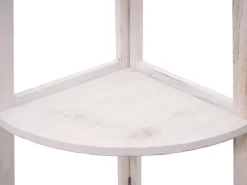 MCW Eckregale^Eckregal K44 Shabby Weiß