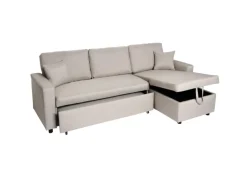 MCW Sofas^Ecksofa mit Bettkasten L17