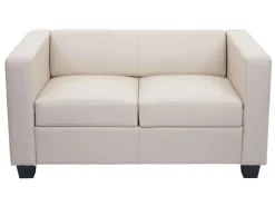 MCW Sofas^2er Sofa Lille Leder Creme