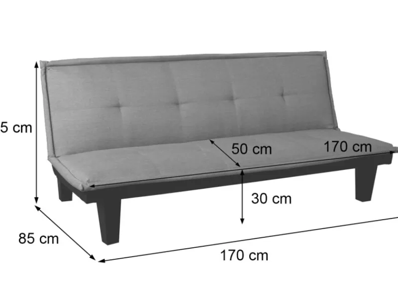MCW Sofas^3er-Sofa C87 Textil