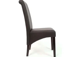 MCW Stühle^Esszimmerstuhl Cesena 2er Set Kunstleder Matt Dunkle Füße