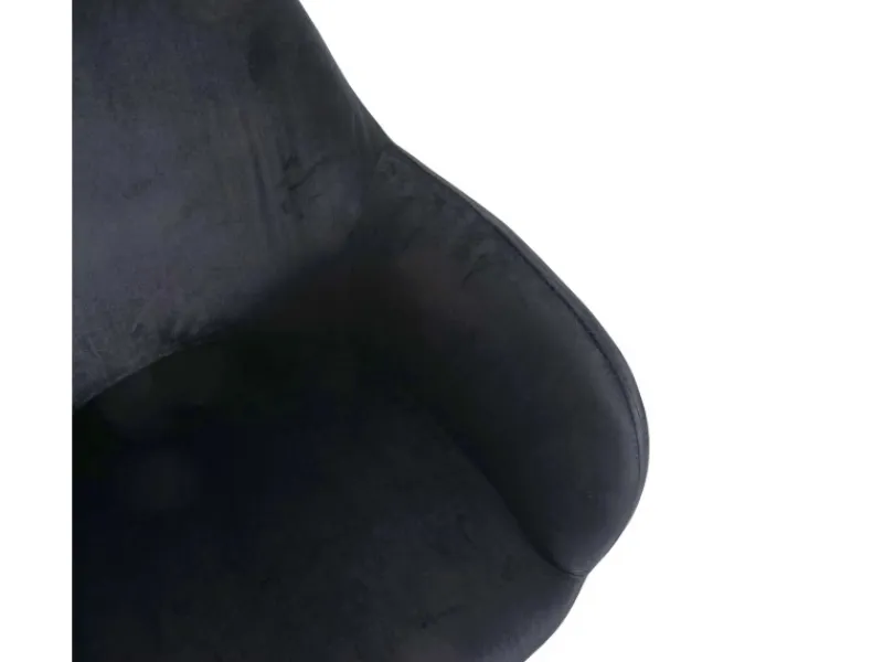 MCW Stühle^Esszimmerstuhl F18 6er-Set Samt Goldene Beine