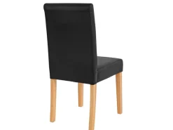 MCW Esszimmerstuhl Littau 4er-Set Kunstleder Helle Beine