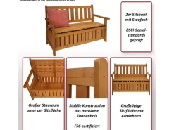 MCW Sitzbänke^Gartenbank L68