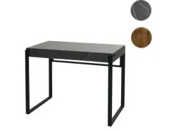 MCW Möbelserien^Konsolentisch L53 Marmor-Optik Grau 80x100x54cm