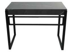 MCW Möbelserien^Konsolentisch L53 Marmor-Optik Grau 80x100x54cm