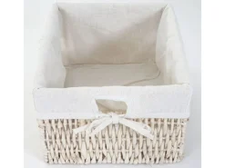 MCW Leiterregal Franca Shabby-Look 4 Körbe