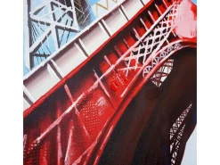 MCW Wanddekoration^Ölgemälde Eiffelturm Handgemalt