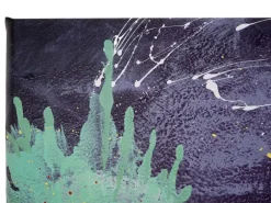 MCW Wanddekoration^Ölgemälde Elefant H25 Handgemalt 180x120cm