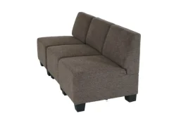 MCW Modular 3-Sitzer Sofa Couch Moncalieri ohne Armlehnen