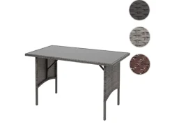 MCW Poly-Rattan Esstisch G16