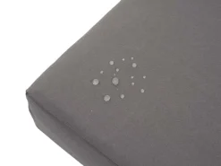 MCW Sitzbänke^Poly-Rattan Sitzbank G16 Kissen Dunkel