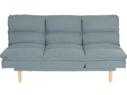 MCW Schlafsofa M79 Stoff/Textil Blau-Grau