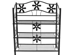 MCW Schuhregal Bern 3 Böden Höhe 70cm