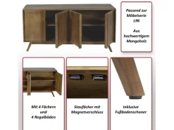 MCW Möbelserien^Sideboard L96 72x146x43cm