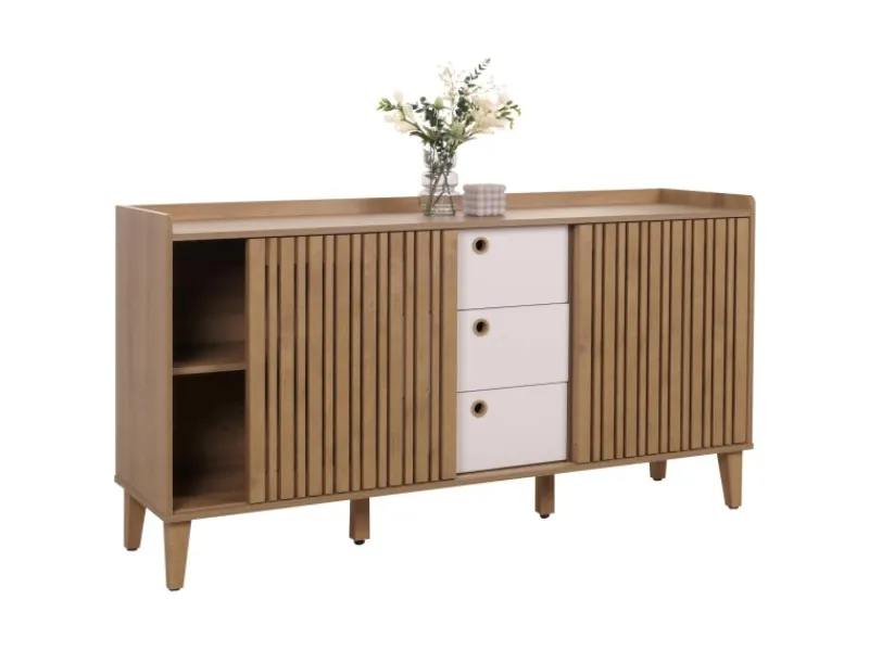 MCW Sideboards^Sideboard M48 Schubladen Weiß