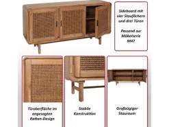 MCW Sideboard M47 82x160x45cm