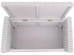 MCW Sitzbänke^Sitzbank Genua Rattan Staufach