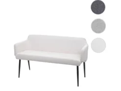 MCW Sitzbänke|Garderoben^Sitzbank L13 Creme-Weiß