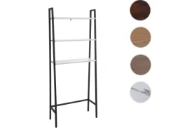 MCW Regal Weiß^Standregal K82 Marmor-Optik Weiß