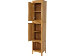 MCW Weitere Regale^Teak-Hochschrank M70 2 Türen 5 Fächer