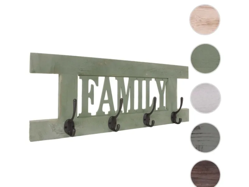 MCW Wandgarderobe C60 Family Shabby-Look Shabby