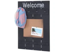 MCW Garderoben^Wandgarderobe C89 mit Pinnwand Shabby