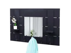 MCW Wandgarderobe C89 mit Spiegel Shabby