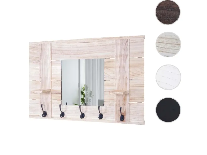 MCW Wandgarderobe C89 mit Spiegel