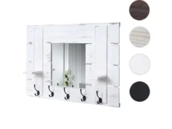 MCW Garderoben^Wandgarderobe C89 mit Spiegel Shabby
