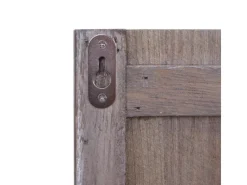 MCW Garderoben^Wandgarderobe D13 Dunkelgrau Shabby