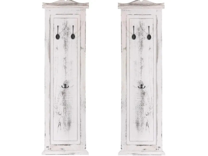 MCW Wandgarderobe H33 2er-Set Shabby
