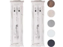 MCW Wandgarderobe H33 2er-Set Shabby