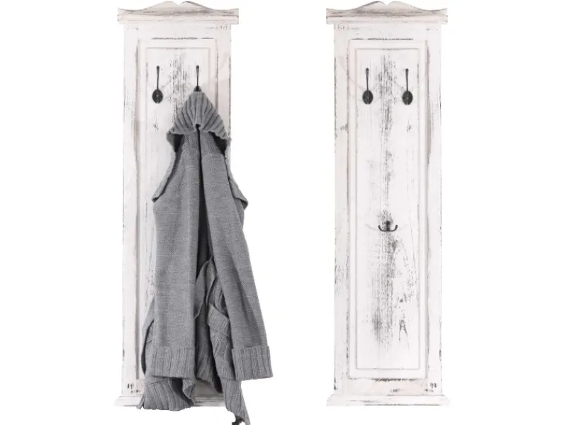 MCW Wandgarderobe H33 2er-Set Shabby